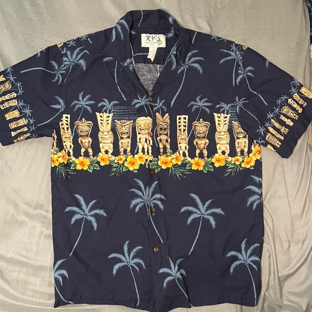 Ky’s Tiki Statue Hawaiian Shirt
